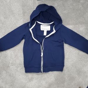 Carters blue zip up